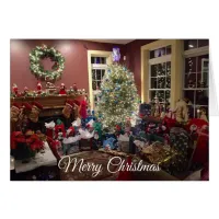 Gorgeous Christmas Tree and Decorations Card