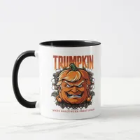 Halloween Trumpkin Make Halloween Great Again Tren Mug