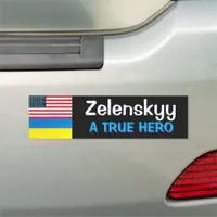 Zelenskyy | A True Hero | Political Car Magnet