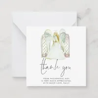 MINI | Whimsical Angel White Thank You Card