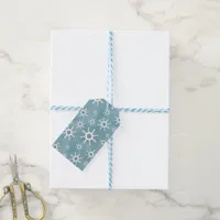 Southwest Winter Snowflakes Gift Tags