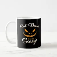 Creepy Pumpkin Monster Halloween Coffee Mug