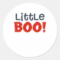 Little Boo Creative Casual Classic Round Sticker