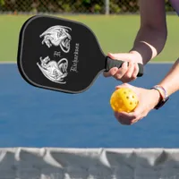 Personalized Winged Dragons Cutting Pickleball Paddle