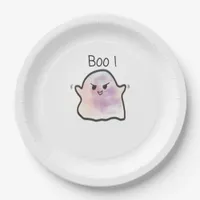Little Boo Is Cheeky Funny Meme Paper Plates
