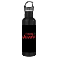 Tis The Season Classic & Basic Design Stainless Steel Water Bottle
