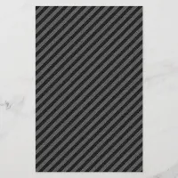 Thin Black and Gray Diagonal Stripes Flyer