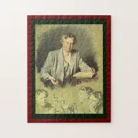 First Lady Anna Eleanor Roosevelt Jigsaw Puzzle