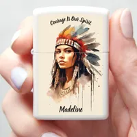 Native American Tribal Art Cultural Flair Zippo Lighter