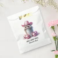 Girls Gone Feral Funny Raccoon Bachelorette Party Favor Bag