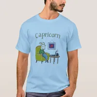 Capricorn star sign Sea Goat zodiac star T-Shirt