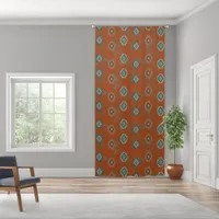 Southwest Canyons Geometric Pattern Curtains