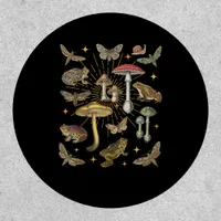 Cottagecore Aesthetic Mushroom Frog Butterfly Gobl Patch