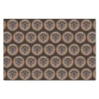 Rustic Western Plains Bison Tissue Paper