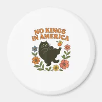 No Kings In America We The People Retro For Girl C Magnet