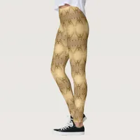 Golden Butterfly Leggings