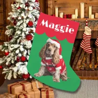 Cocker Spaniel dog gift Christmas pet cute dogs Small Christmas Stocking