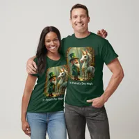 Steampunk Gnome-Leprechaun Unicorn Paddy's Unisex T-Shirt