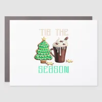 Tis The Season Christmas Car Magnet