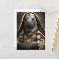The Manatee Nun Postcard