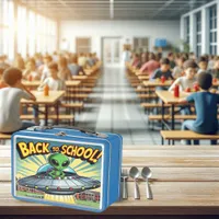 Cosmic Classroom Opens Metal Lunch Box