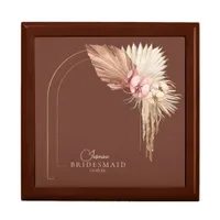 Boho Oasis Wedding Bridesmaid ID959 Gift Box