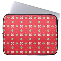 Christmas Holiday Charm Pattern 02 -  Laptop Sleeve