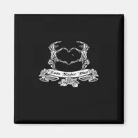 Skeleton Hand Design  Magnet