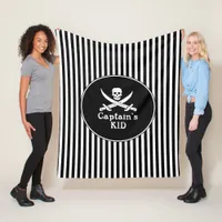 Captain's Kid Fleece Blanket