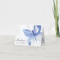 Funeral Sympathy Marble Thank You Note