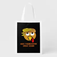Happy Thanksgiving Day Grocery Bag