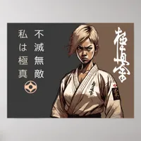 I am Kyokushin, Unbreakable, Unstoppable Poster