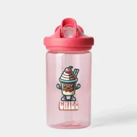 Chill Chocolate Milkshake Pun  Water Bottle