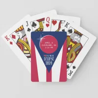 Ohio Total Solar Eclipse 2024 Custom Playing Cards