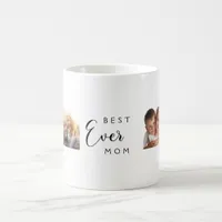 Mother mom photo collage white black coffee mug