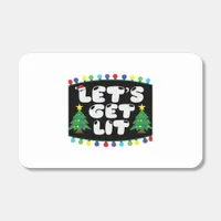 Let's Get Lit Christmas Tree Merry Funny Jokes Sat Matchboxes