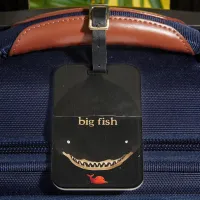 Big Dark Shark Luggage Tag