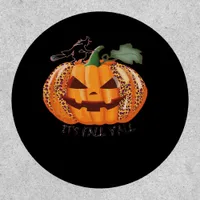 It’s Fall Y’all Leopard Pumpkin Happy Halloween Ne Patch