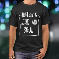 Dark Humor Funny Halloween Black T-Shirt
