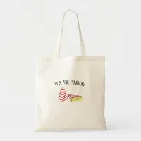 The Season Christmas Tree  Tote Bag