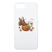 F-Caw-F Funny For Men Women Thanksgiving-Christmas iPhone 8/7 Case