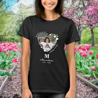 Personalized Memorial Photo Forever In Our Hearts T-Shirt