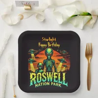 Roswell Park: Where UFOs Hover! Paper Plates