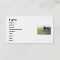 Angel and Spot Business Card