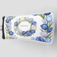 Serenity in Bloom Pastel Tulip Floral Home Decor Golf Head Cover