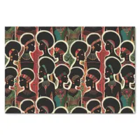 Elegant African Ethnic Pattern Tissue Paper