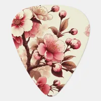 Cherry Blossom Guitar Pick