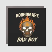 Bgm Bad  - Skeleton Hands Heart Car Magnet