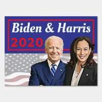 Joe Biden and Kamala Harris 2020 US Election Sign