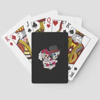 Till Death Do Us Part Skull Poker Cards